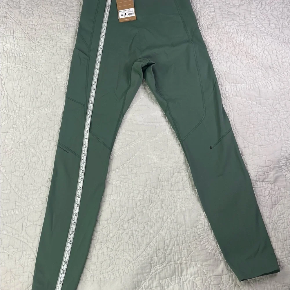 On Cloud Run On Clouds Women’s Movement Tights Long Size XL Ivy - Picture 6 of 16